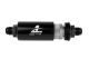 Aeromotive In-Line Filter - AN-10 100 Micron Stainless Steel Element Black Anodize Finish