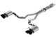 Borla Ford Mustang Shelby GT500 5.2L V8 AT (20-22) ATAK Cat-Back Exhaust System - Black Chrome Tips