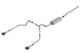 Borla Chevrolet Silverado 1500 & GMC Sierra 1500 6.2L V8 (19-23) Extended Cab with Standard Bed / Crew Cab with Short Bed Touring Cat-Back Exhaust System - Quad Black Chrome Tips
