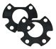 SPC Performance Audi TT (00-06), Seat Leon (01-04), Toledo (01-04), Volkswagen Beetle (98-10), Beetle Cabrio (10), GTI (06), Golf (99-06), Jetta (99-18), +0.38° Nylon Toe Shim - Pair