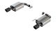 Borla Ford Mustang GT 5.0L V8 (24-26) (w/o Active Exhaust) S-Type Axle-Back Exhaust System - Carbon Fiber Tips