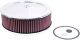 K&N Engineering Round Air Filter Assembly - 5-1/8" FLG, 11"OD, 3-3/8"H