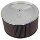 K&N Engineering Round Air Filter Assembly - 5-1/8"FLG, 11"OD, 7-1/4"H