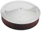 K&N Engineering Round Air Filter Assembly - 5-1/8"FLG 14"DIA 4.62"H, W/VENT