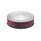 K&N Engineering Round Air Filter Assembly - 5-1/8", 14" X 3-3/4"H, 1-1/4"DROP BASE
