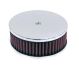 K&N Engineering Round Air Filter Assembly - 3-1/16"FLG, 5-3/8"OD, 3"H, 1"V/S