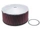 K&N Engineering Round Air Filter Assembly - 5-1/8", 14" X 6.12"H, 7/8" DROP BASE