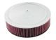 K&N Engineering Round Air Filter Assembly - 7-5/16" FLANGE, 16"DIA, 4-1/16"H, 1" DROP BASE