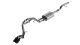 Borla Chevrolet Tahoe LS, LT. Z71 & GMC Yukon SLE, SSLT, AT 5.3L V8 (21-26) S-Type Cat-Back Exhaust System - Black ChromeTips