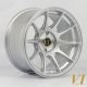 Rota BDR 15x8.25 4x100 ET0 Wheel- Silver