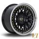 Rota Infinity 15x8.25 4x100 ET15 Wheel- Red Lip Black