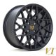 Rota Mesh 17x8 4x108 ET35 Wheel- Flat Black