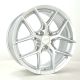 Rota Vortex 17x7.5 5x112 ET45 Wheel- Hyper Silver
