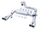 Borla Chevrolet Camaro SS, Z28 & Pontiac Firebird, Trans-Am 5.7L V8 (98-02) S-Type Cat-Back Exhaust System - Quad Intercooled Tips