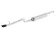 Borla Jeep Wrangler V6 4WD Dirt Sport (12-18) S-Type Cat-Back Exhaust System - Black Chrome Square Rolled Angle Cut Tip