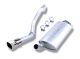 Borla Jeep Wrangler Sport,SE,X & Rubicon (00-06)  2.5L/4cyl & 4.0L/6cyl S-Type Cat-Back Exhaust System