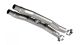 Borla Ford Mustang GT (15-26), Mach 1 (15-23), Dark Horse (24-26) H-Pipe 2.75in OE Resonator Replacement