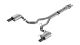 Borla Ford Mustang GT 5.0L V8 (24-26) (w/o Active Exhaust) S-Type Cat-Back Exhaust System - Black Chrome Tips (Coupe Only)