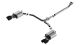 Borla Toyota Camry XSE 2.5L (18-24) S-Type Cat-Back Exhaust System - Black Chrome Tips