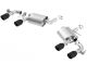 Borla Chevrolet Camaro SS (16-24), LT1 6.2L V8 (20-24) ATAK Axle Back Exhaust System - Caramic Black Tips