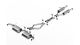 Borla Jeep Grand Cherokee Overland & Summit 3.6L V6 (22-25) S-Type Cat-Back Exhaust System