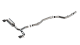 Borla Toyota GR Supra 3.0L (20-25) ATAK Cat-Back Exhaust System - Black Chrome Tips