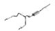 Borla Chevrolet Silverado 1500 ZR2 & GMC Sierra 1500 AT4X 6.2L V8 (22-23) Crew Cab with Short Bed Touring Cat-Back Exhaust System - Dual Turn Down Tail Pipes