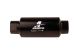 Aeromotive In-Line Filter AN-10 10 Micron Microglass Element Bright-Dip Black 2in OD