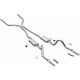 MagnaFlow Ford Mustang 3.3L / 4.1L / 4.7L / 5.0L / 5.8L / 6.4L / 7.0L (67-70) Street Series Crossmember-Back Performance Exhaust System