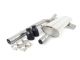 Milltek Sport Audi TT 180/225 Quattro Coupe & Roadster (98-06) Cat-Back Exhaust- Race System- Non-Resonated- Black Velvet Tips