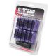Monster Open End Lug Nut Set of 20 - Purple 14x1.50