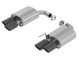 Borla Ford Mustang GT 5.0L (18-23) (w/o Active Exhaust) S-Type Axle Back Exhaust System - Black Chrome Tips