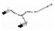 Borla Subaru WRX 2.4L Turbo AT/MT (22-25) S-Type Cat-Back Exhaust System - Ceramic Black Tips
