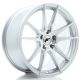 JR Wheels JR21 18x8 ET40 5x112 Silver Machined Face
