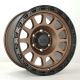 Rota Brawler 17x9 6x139 ET0 Wheel- Matt Bronze with Black Lip