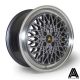 Rota Minus 17x8 4x108 ET35 Wheel- Red Lip Gunmetal