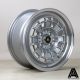Rota Roulette 15x7 4x108 ET40 Wheel- Red Lip Silver