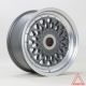 Rota Silhouette 17x8 4x100/4x108 ET30 Wheel- Red Lip Gunmetal