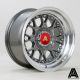 Rota Sprint 15x8 4x100/4x114.3 ET0 Wheel- Red Lip Gunmetal