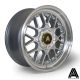 Rota Sprint 17x8 4x100/4x98 ET30 Wheel- Red Lip Silver