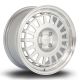 Rota EG6 16x7 4x108 ET35 Wheel- Red Lip Silver