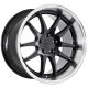 Rota Zeus 18x9.5 5x114.3 ET15 Wheel- Red Lip Black
