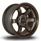 Rota Grid 15x7 4x100 ET40 Wheel- Satin Polished Bronze
