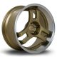 Rota HM3 18x9.5 5x114.3 ET35 Wheel- Red Lip Gold