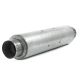 MBRP Universal 4" Inlet/Outlet Quiet Tone Muffler- 24" body, 6" diameter, 30" overall- Aluminised