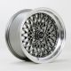 Rota OSMesh 15x8 4x100 ET20 Wheel- Red Lip Steel Grey