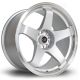 Rota GTR 18x9.5 5x114.3 ET12 Wheel- Red Lip Silver