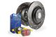 EBC VW Golf MK4 2.0L GTI (98-03) Front EBC Yellowstuff Brake Pads and USR Slotted Disc Kit