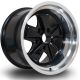 Rota PSD 17x11 5x130 ET16 Wheel- Red Lip Black