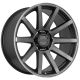 Rota Force 20x9 5x120 ET35 Wheel- Satin Black Milled Face